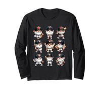 Funny Baseball Player Gnomes For Baseball Team And Coach Maglia a Manica