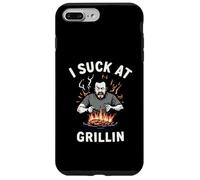 Funny BBQ Fail Burn The Food 4 luglio Grillin Grillin Grilling Men Custodia per iPhone 7 Plus/8 Plus