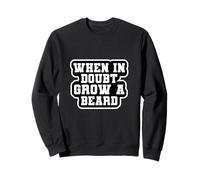 Funny Beard When in Doubt Grow a Beard Best Gift for Bearded Felpa
