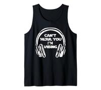 Funny Beatmaker Gamer Headset Can't Hear You I'm Vibing Canotta