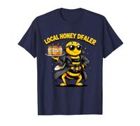 Funny Beekeeper Local Honey Dealer Funny Bee Lover Maglietta