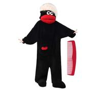 Funny Big Open Mouth Onesie - Costume per adulti, morbido e indossabile, per uomo, donna, modello Dress Up Onesie for Party
