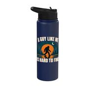 Funny Bigfoot Retro Sasquatch Graphic Stainless Steel Insulated Water Bottle