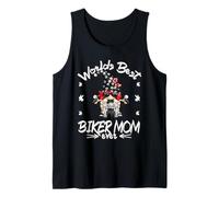 Funny Biker Life GNOME for Women And Worlds Best Biker Mom Canotta