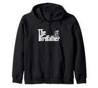Funny Bird Owner Gift The Birdfather Felpa con Cappuccio