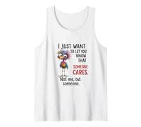 Funny Bird Quote Sarcastic I Dont Care Men Women Canotta