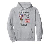 Funny Bird Quote Sarcastic I Dont Care Men Women Felpa con Cappuccio
