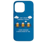 Funny Birds Chatting: I Don't Spread Conspiracy Theories Custodia per iPhone 14 Pro Max