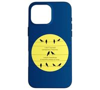 Funny Birds Chatting: I Don't Spread Conspiracy Theories Custodia per iPhone 16 Pro Max
