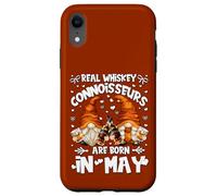 Funny Birthday Whiskey Gnomes For Women Who Are Born In May Custodia per iPhone XR