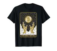 Funny Bitcoin Crypto Religion, HODL & Pray, Satoshi Funny Maglietta