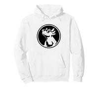 Funny Black Logo Sunglasses Lover Axolotl Vibes Felpa con Cappuccio