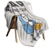 Funny Blanket - Dad Is Not Sleeping Sofa Throws | Father's Day Blanket