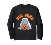 Funny Boo DENG Baby Pigmeo Ippopotamo spettrale Spaventoso Dolcetto o Scherzetto Maglia a Manica