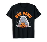 Funny Boo DENG Baby Pigmeo Ippopotamo spettrale Spaventoso Dolcetto o Scherzetto Maglietta