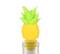 Funny Bottle Topper, Pineapple Wine Stopper, 2.68 Inches Freshness with Reusable Feature, Pineapple Shape Seal, Aesthetic Garnish with Novelty Design, Home Accessory for Beer and Soda
