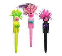 Funny Boxing Ballpoint Pens, Stress Relief Ballpoint Pen , 6 Inches School Stationery Pens, Pen Set with Boxing Topper, Novelty Writing with Stress Relief Feature, for Boys Girls Teens Students