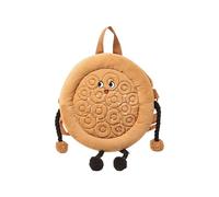 Funny Bread Inspired Plush Crossbody Bag with Adjustable Strap and Multi Compartment for Daily Essential Bread Themed Casual Bag