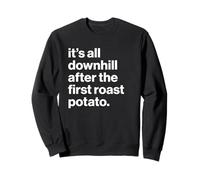 Funny British Phrase Roast Potato Felpa
