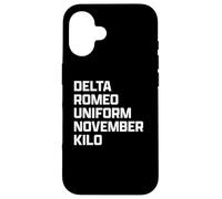 Funny British Slang Drunk Custodia per iPhone 16