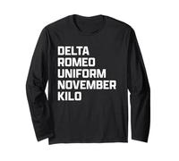 Funny British Slang Drunk Maglia a Manica