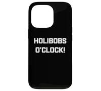 Funny British Slang Holibobs O'Clock Custodia per iPhone 13 Pro
