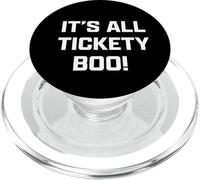 Funny British Slang It's All Tickety Boo! PopSockets PopGrip per MagSafe