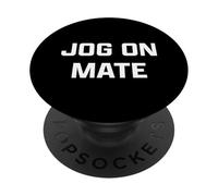 Funny British Slang Jog On Mate PopSockets PopGrip Adesivo