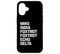 Funny British Slang Miffed Custodia per iPhone 16