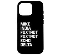 Funny British Slang Miffed Custodia per iPhone 16 Pro