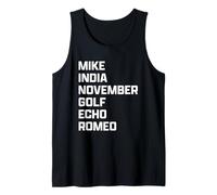 Funny British Slang Minger Canotta