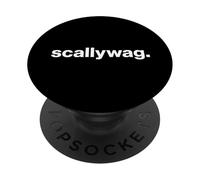 Funny British Slang ScallyWag PopSockets PopGrip Adesivo