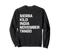 Funny British Slang Skint Felpa