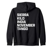 Funny British Slang Skint Felpa con Cappuccio