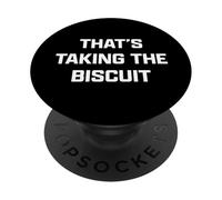 Funny British Slang That's Taking The Biscuit PopSockets PopGrip Adesivo