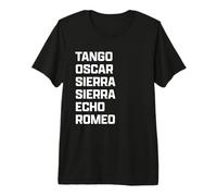 Funny British Slang Tosser Maglietta Premium
