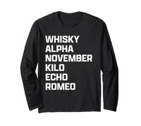 Funny British Slang Wanker Maglia a Manica