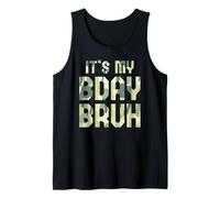 Funny Bruh It's My Birthday Piano Ufficiale 7th 8th Party Canotta