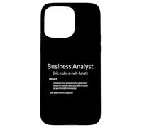 Funny Business Analyst Definition Data Analyst Work Custodia per iPhone 15 Pro Max