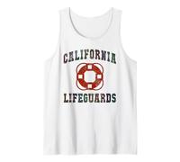 Funny California Lifeguards Beach Cruise Bagnini Nuotata Canotta