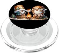Funny Camper Must Haves With Smores Gnome For Campfire PopSockets PopGrip per MagSafe