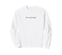 Funny Can We Skip Adagio? Ballerina Ballerina Grafica Felpa