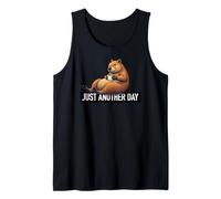 Funny Capybara & Coffee Vibes - Chill Pet Lover Design Canotta