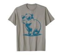 Funny Capybaras Cute Rodents Capybara in Sunglasses Maglietta