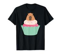 Funny Capycake Baker Pastry Baking, Capybara Cupcakes Maglietta