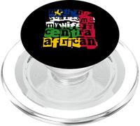 Funny CAR Niente mi spaventa Mia moglie è centrafricana PopSockets PopGrip per MagSafe