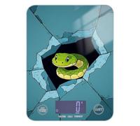 Funny Cartoon Wall Snake Blue Easy Clean Food Scale Travel 5 kg/5 g piccola bilancia digitale grammi con 4 unità per cottura cheto cottura (batterie non incluse)