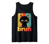 Funny Cat Bruh for Boys Girls Men Women Cat Meme Canotta