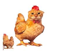 Funny Cat Chicken Plush Pillow Novelty Cat Chicken Throw Pillow Doll