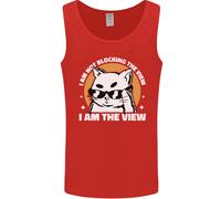 Funny Cat I Am The View Uomo Vest Tank Top